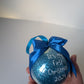 Handmade Christmas Bauble 2024, Glitter Bauble "It's my first Christmas 2024"