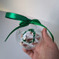 Untie the ribbon to see how little I was in 2024, measure me ribbon, Christmas 2024 bauble, baby bauble 2024