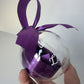 Untie the ribbon to see how little I was in 2024, measure me ribbon, Christmas 2024 bauble, baby bauble 2024