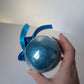 Handmade Christmas Bauble 2024, Glitter Bauble which can be personalised with any name, First Christmas as Mummy/Daddy/Grandad/Nanny