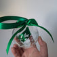 Untie the ribbon to see how little I was in 2024, measure me ribbon, Christmas 2024 bauble, baby bauble 2024