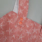 Dungaree shorts, Baby dungaree shorts, Handmade Baby and Toddler Clothing, Coral starfish Dungarees with snap fastening, cute dungarees with pockets