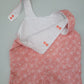 Dungaree shorts, Baby dungaree shorts, Handmade Baby and Toddler Clothing, Coral starfish Dungarees with snap fastening, cute dungarees with pockets