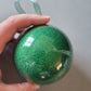 Christmas Glitter Rabbit Memory Bauble, pet bauble, memory bauble, sparkly glitter Christmas decoration, Christmas tree bauble, paw print christmas bauble, personalised christmas decoration