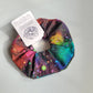 Galaxy pattern large scrunchie, Space themed elasticated hair accessory