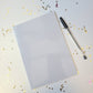 Bridesmaid notes, Bridesmaid notebook, gift for bridesmaid, bridesmaid proposal, bridesmaid box, silver notebook, hen do planning, todo list